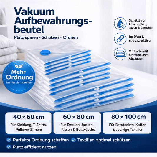 ALOWI NOVARA – Platzsparende Vakuumbeutel